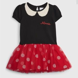 Gap Kids Minnie Mouse Tulle dress. Top is knit sweater, bottom is tulle. NWT.